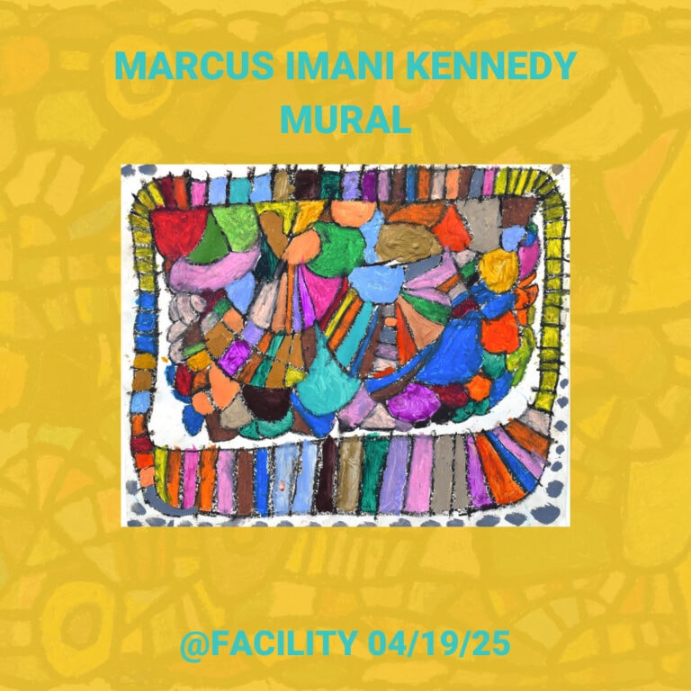 Marcus Imani Kennedy Mural at Facility